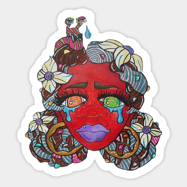 Ophelia Sticker by QueenCosmo